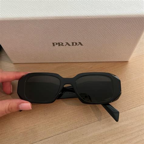 prada runway sunglasses|prada runway 49mm rectangle sunglasses.